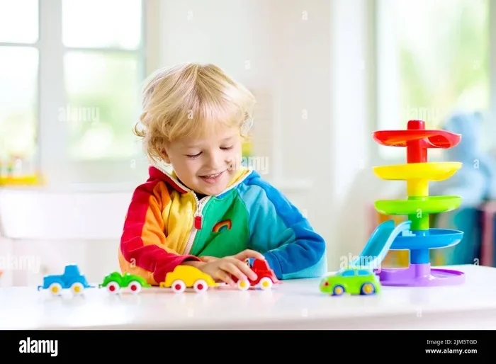 360 Degree Rotating Toy Car Fun and Learning for Kids